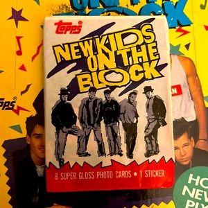 Calling All Block Heads! Party Like It's 1989 with Vintage NKOTB Cards!